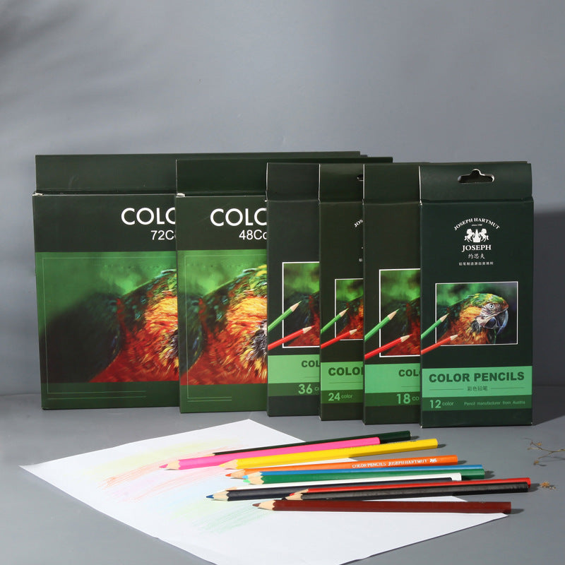 Student Prize Stationery Wholesale 36/48/72 Color Pencil Environmental Protection Oily Color Lead Painting Brush
