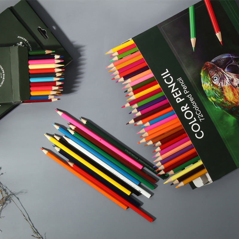 Student Prize Stationery Wholesale 36/48/72 Color Pencil Environmental Protection Oily Color Lead Painting Brush