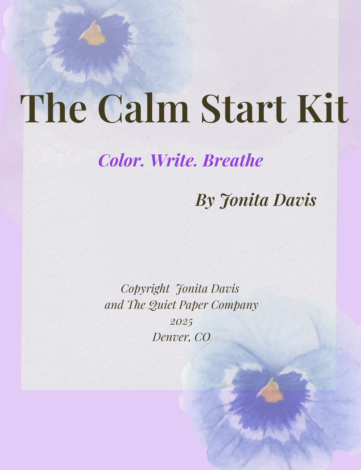 Calm Start Kit