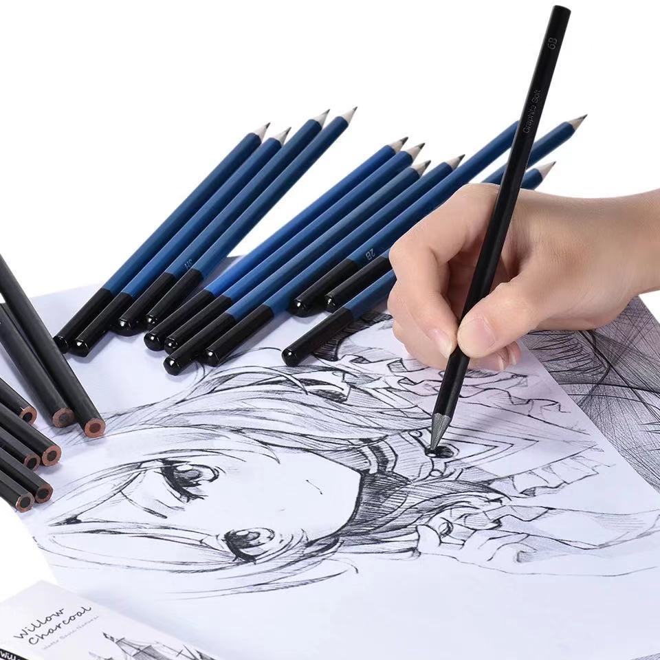71pcs Colored Pencil Painting Set New Product Sketch Colored Pencil Drawing Toolkit  New Product 72pcs